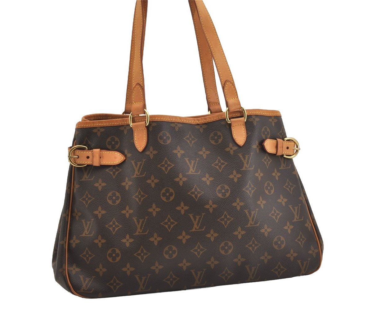 Authentic Louis Vuitton Monogram Batignolles Horizontal Tote Bag M51154 LV 5927J