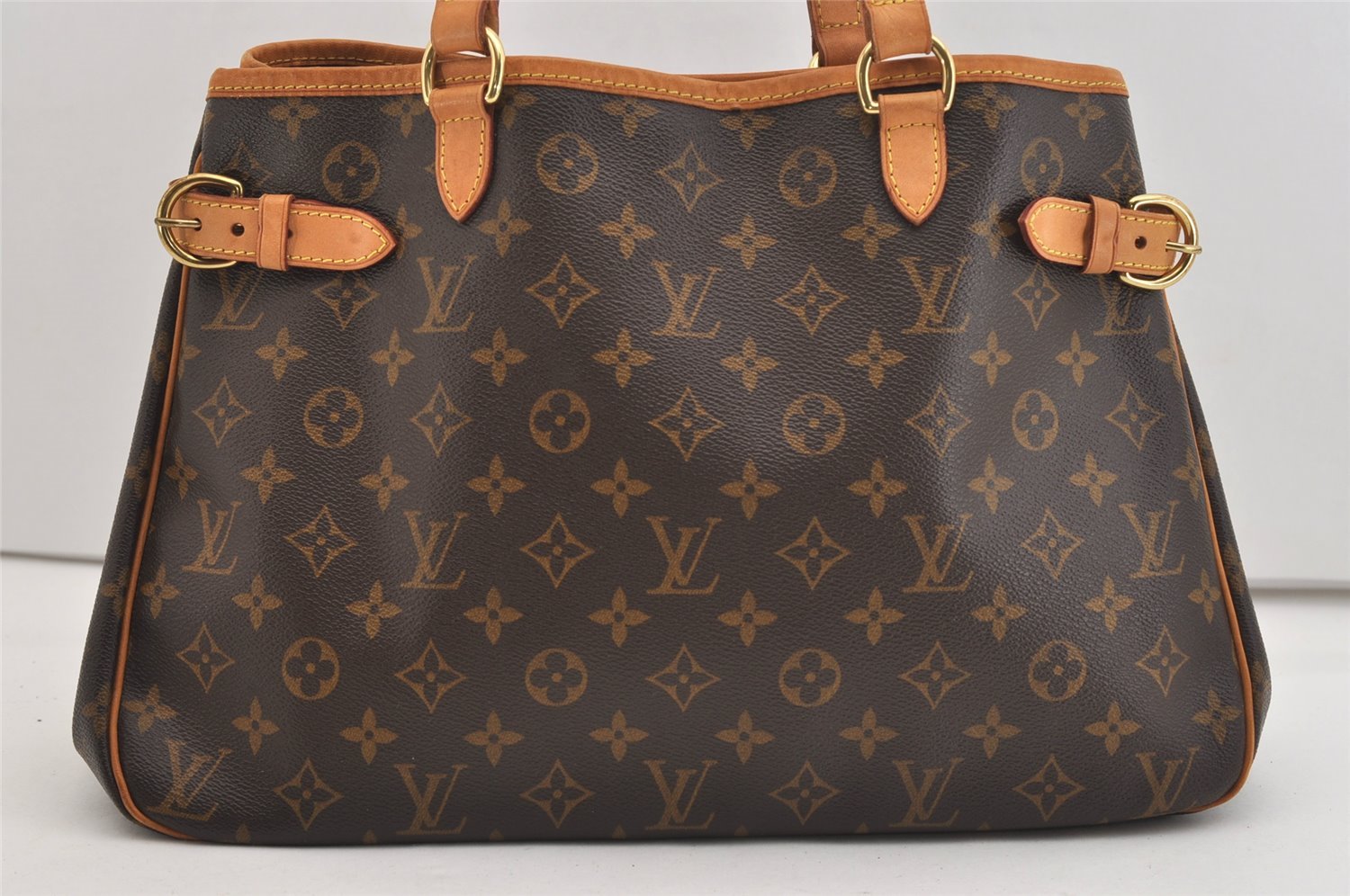Authentic Louis Vuitton Monogram Batignolles Horizontal Tote Bag M51154 LV 5927J