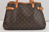 Authentic Louis Vuitton Monogram Batignolles Horizontal Tote Bag M51154 LV 5927J