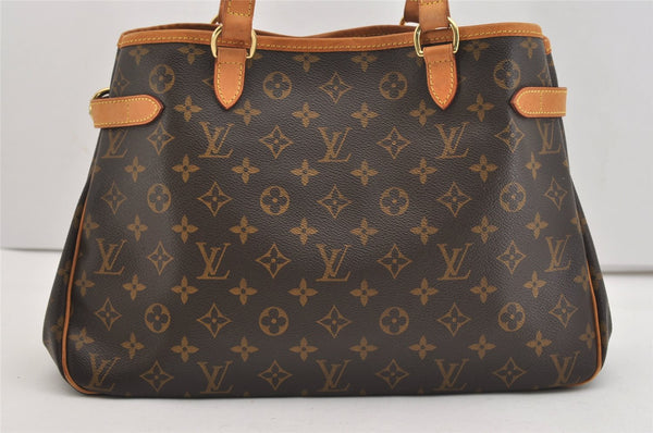 Authentic Louis Vuitton Monogram Batignolles Horizontal Tote Bag M51154 LV 5927J