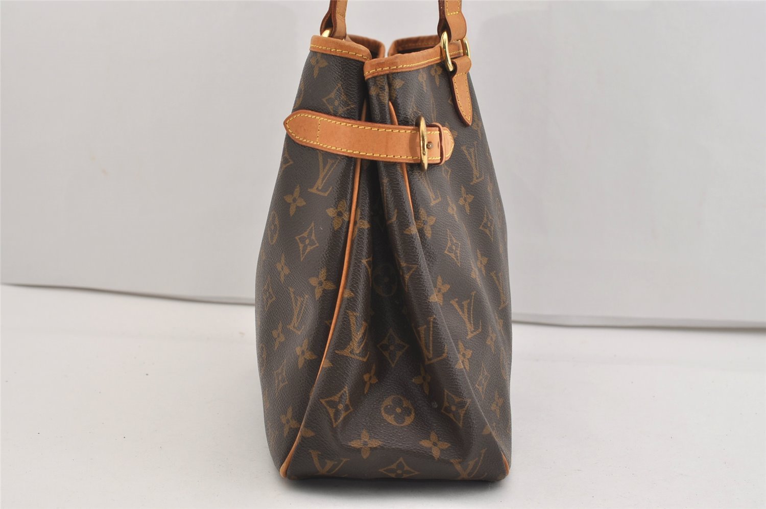 Authentic Louis Vuitton Monogram Batignolles Horizontal Tote Bag M51154 LV 5927J