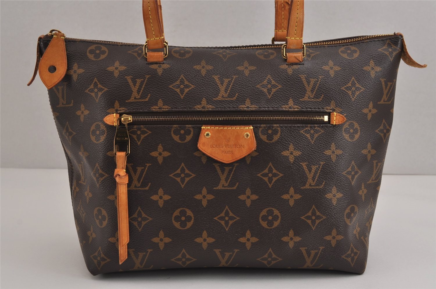 Authentic Louis Vuitton Monogram Iena PM Shoulder Tote Bag M42268 LV 5928J