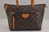 Authentic Louis Vuitton Monogram Iena PM Shoulder Tote Bag M42268 LV 5928J