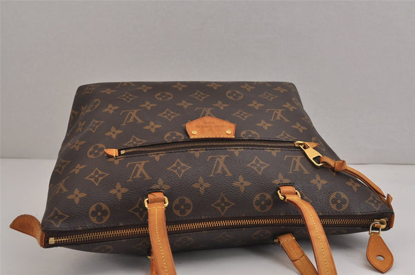 Authentic Louis Vuitton Monogram Iena PM Shoulder Tote Bag M42268 LV 5928J