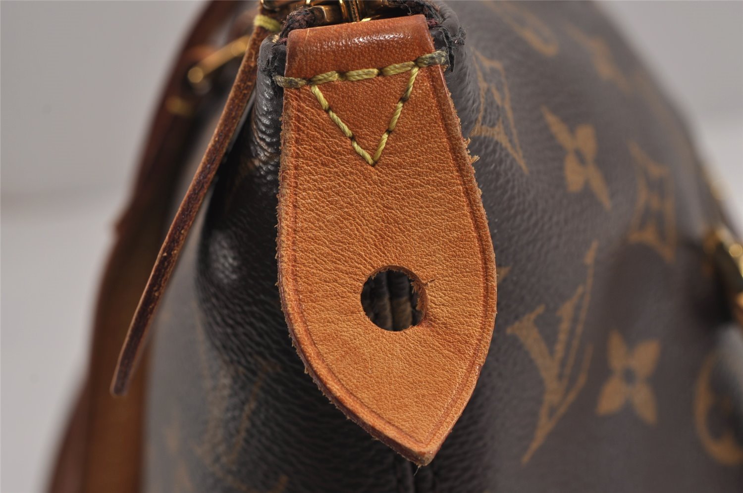 Authentic Louis Vuitton Monogram Iena PM Shoulder Tote Bag M42268 LV 5928J