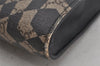 Authentic GUCCI GG Caleido Clutch Documents Case PVC Leather 406725 Black 5930J