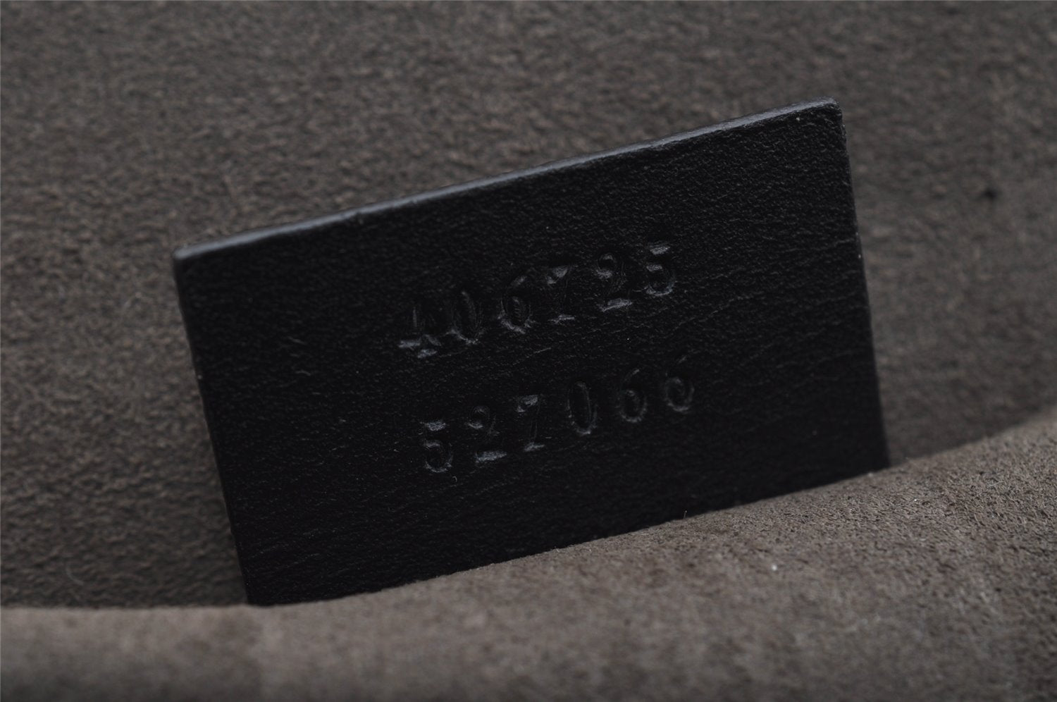 Authentic GUCCI GG Caleido Clutch Documents Case PVC Leather 406725 Black 5930J