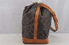 Authentic Louis Vuitton Monogram Noe Shoulder Drawstring Bag M42224 LV 5931J