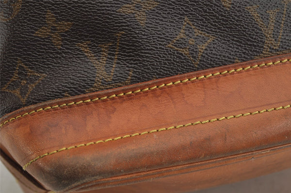 Authentic Louis Vuitton Monogram Noe Shoulder Drawstring Bag M42224 LV 5931J