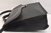 Authentic BOTTEGA VENETA Vintage PVC 2Way Briefcase Business Bag Black 5931K