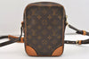 Authentic Louis Vuitton Monogram Danube Shoulder Cross Body Bag M45266 LV 5932J