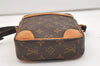 Authentic Louis Vuitton Monogram Danube Shoulder Cross Body Bag M45266 LV 5932J