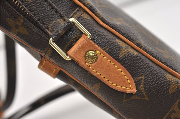 Authentic Louis Vuitton Monogram Danube Shoulder Cross Body Bag M45266 LV 5932J