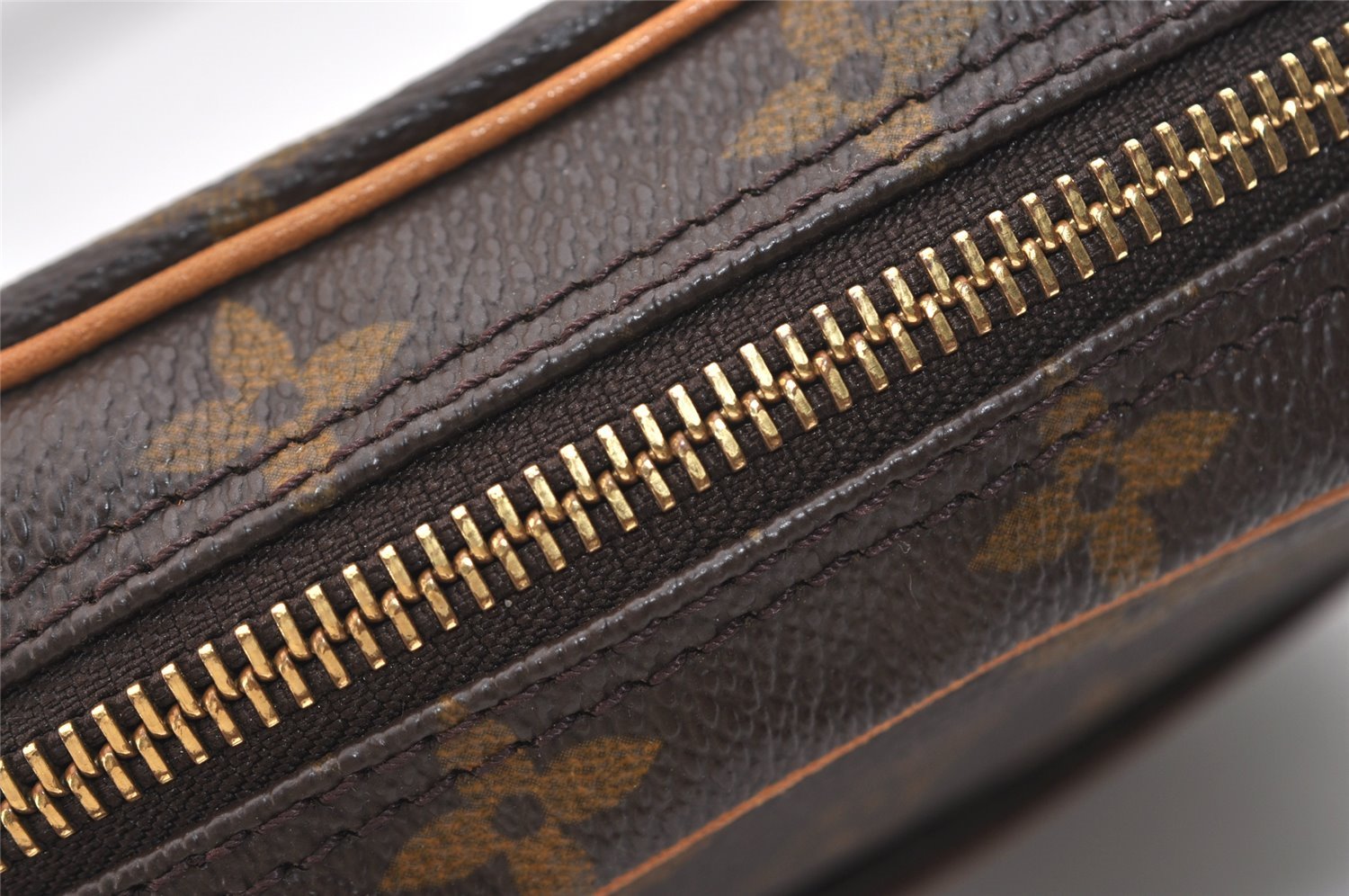 Authentic Louis Vuitton Monogram Danube Shoulder Cross Body Bag M45266 LV 5932J