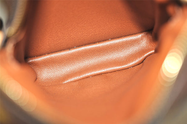 Authentic Louis Vuitton Monogram Danube Shoulder Cross Body Bag M45266 LV 5932J