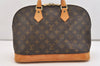 Authentic Louis Vuitton Monogram Alma Hand Bag Purse M51130 LV 5933J