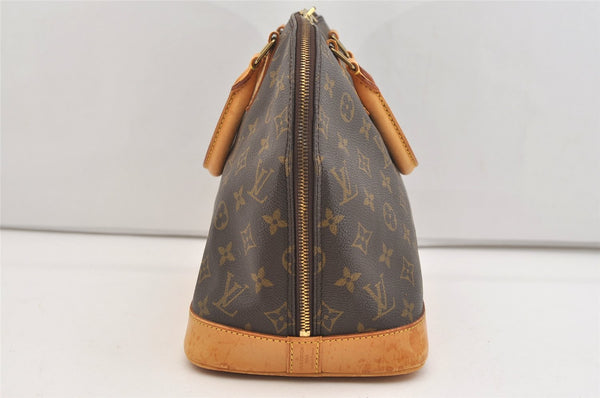Authentic Louis Vuitton Monogram Alma Hand Bag Purse M51130 LV 5933J