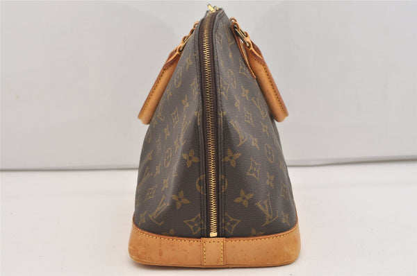 Authentic Louis Vuitton Monogram Alma Hand Bag Purse M51130 LV 5933J