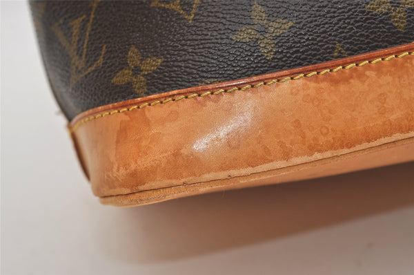 Authentic Louis Vuitton Monogram Alma Hand Bag Purse M51130 LV 5933J