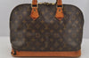 Authentic Louis Vuitton Monogram Alma Hand Bag Purse M51130 LV 5935J