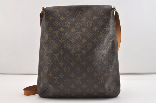 Authentic Louis Vuitton Monogram Musette Shoulder Cross Body Bag M51256 LV 5936J
