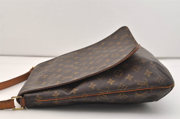 Authentic Louis Vuitton Monogram Musette Shoulder Cross Body Bag M51256 LV 5936J
