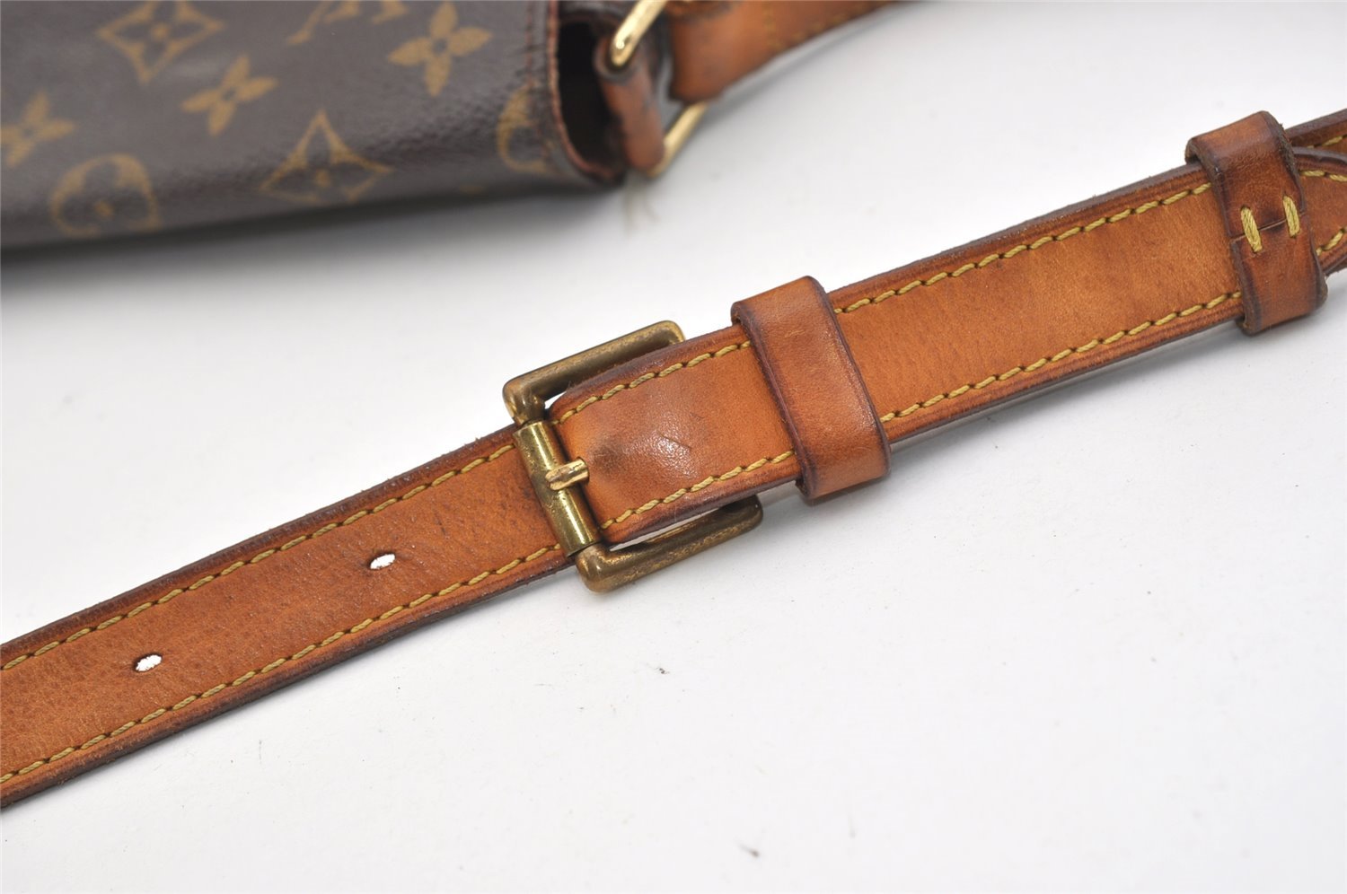 Authentic Louis Vuitton Monogram Musette Shoulder Cross Body Bag M51256 LV 5936J