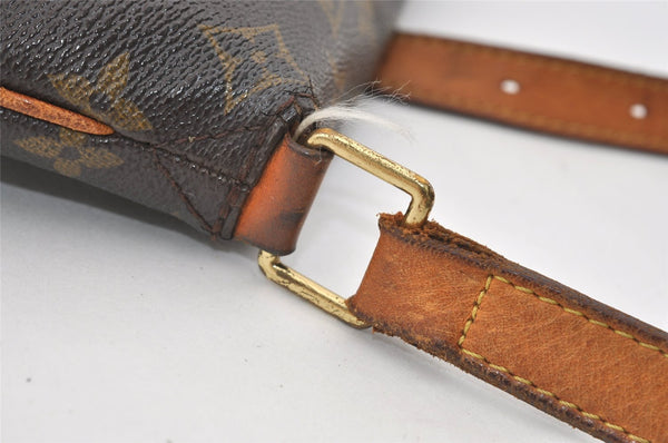 Authentic Louis Vuitton Monogram Musette Shoulder Cross Body Bag M51256 LV 5936J