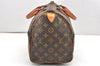 Authentic Louis Vuitton Monogram Speedy 30 Hand Boston Bag M41526 LV 5936K