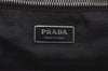 Authentic PRADA Vintage Nylon Tessuto Shoulder Hand Bag Purse Black 5937K