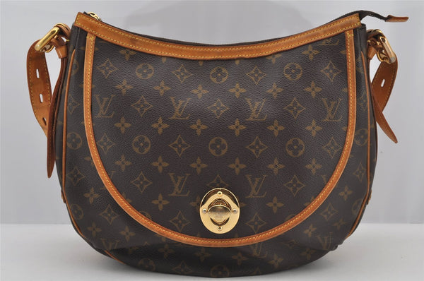 Authentic Louis Vuitton Monogram Tulum GM Shoulder Cross Bag M40075 LV 5938J