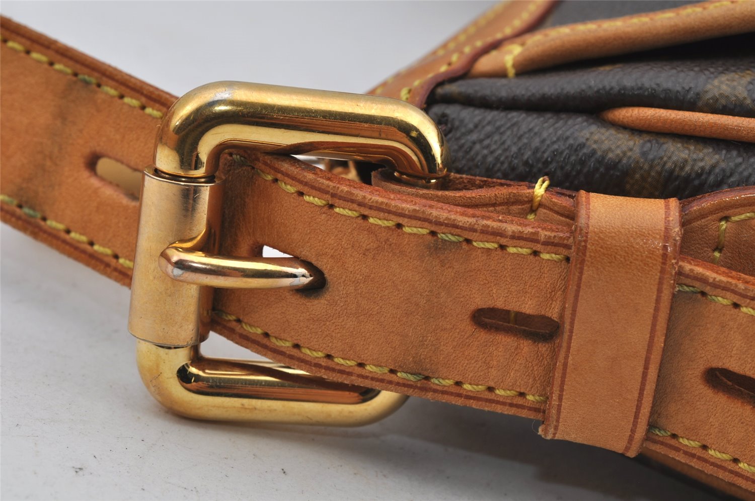 Authentic Louis Vuitton Monogram Tulum GM Shoulder Cross Bag M40075 LV 5938J