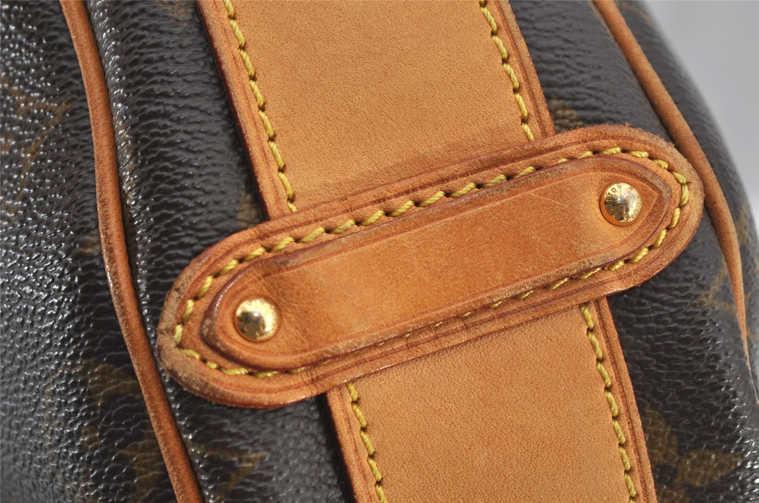 Authentic Louis Vuitton Monogram Tulum GM Shoulder Cross Bag M40075 LV 5938J