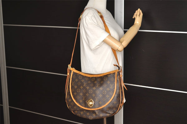 Authentic Louis Vuitton Monogram Tulum GM Shoulder Cross Bag M40075 LV 5938J