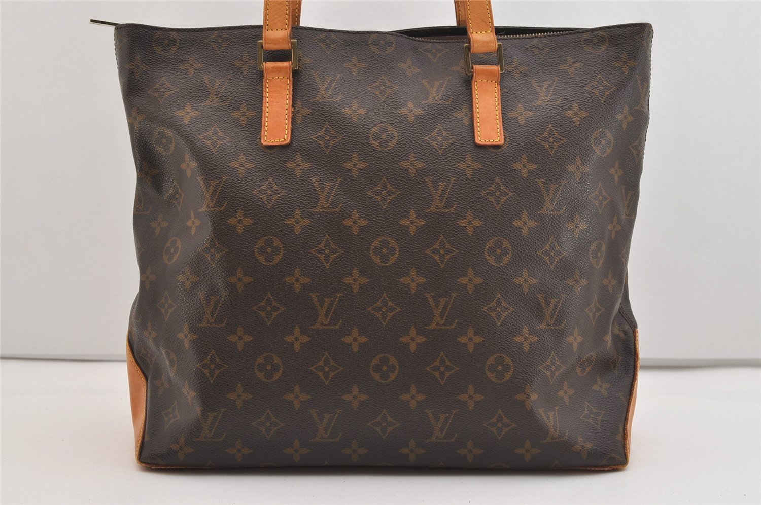 Authentic Louis Vuitton Monogram Cabas Mezzo Shoulder Tote Bag M51151 LV 5939J