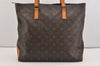 Authentic Louis Vuitton Monogram Cabas Mezzo Shoulder Tote Bag M51151 LV 5939J