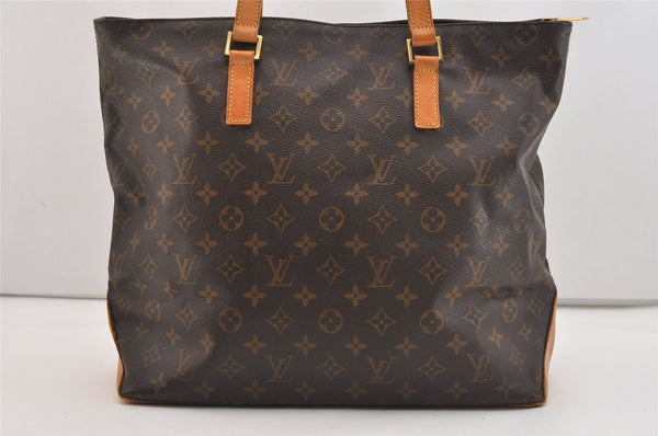 Authentic Louis Vuitton Monogram Cabas Mezzo Shoulder Tote Bag M51151 LV 5939J