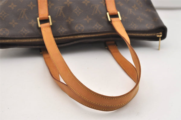 Authentic Louis Vuitton Monogram Cabas Mezzo Shoulder Tote Bag M51151 LV 5939J