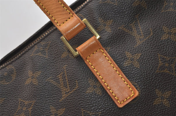 Authentic Louis Vuitton Monogram Cabas Mezzo Shoulder Tote Bag M51151 LV 5939J