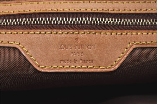 Authentic Louis Vuitton Monogram Cabas Mezzo Shoulder Tote Bag M51151 LV 5939J