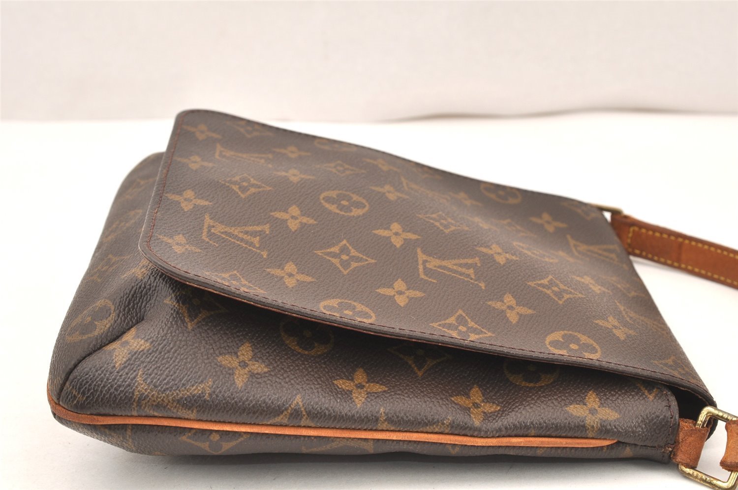 Auth Louis Vuitton Monogram Musette Salsa M51387 Long Shoulder Cross Bag 5939K