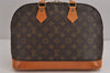 Authentic Louis Vuitton Monogram Alma Hand Bag Purse M51130 LV 5941J