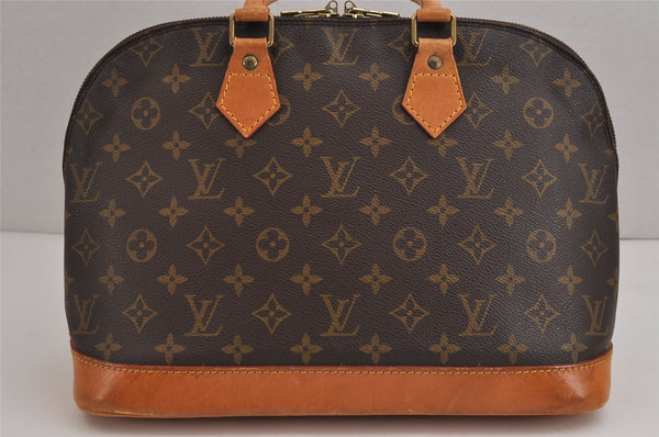 Authentic Louis Vuitton Monogram Alma Hand Bag Purse M51130 LV 5941J