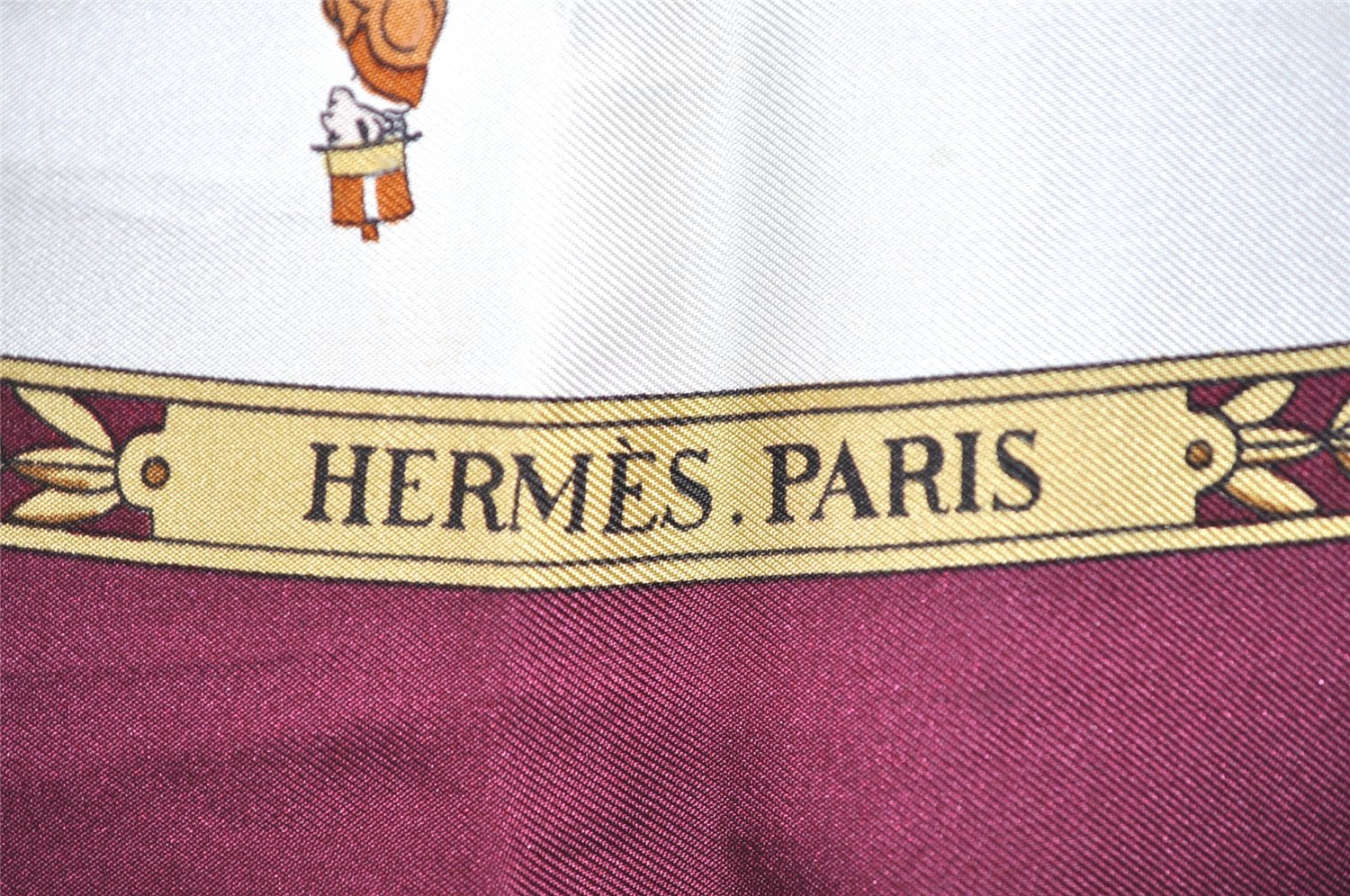 Auth HERMES Carre 90 Scarf 