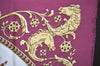 Auth HERMES Carre 90 Scarf "LA PROMENADE DE LONGCHAMPS" Silk Bordeaux Red 5941K