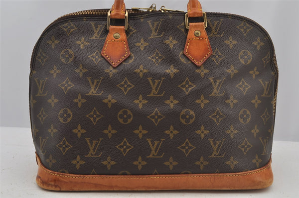 Authentic Louis Vuitton Monogram Alma Hand Bag Purse M51130 LV 5943J