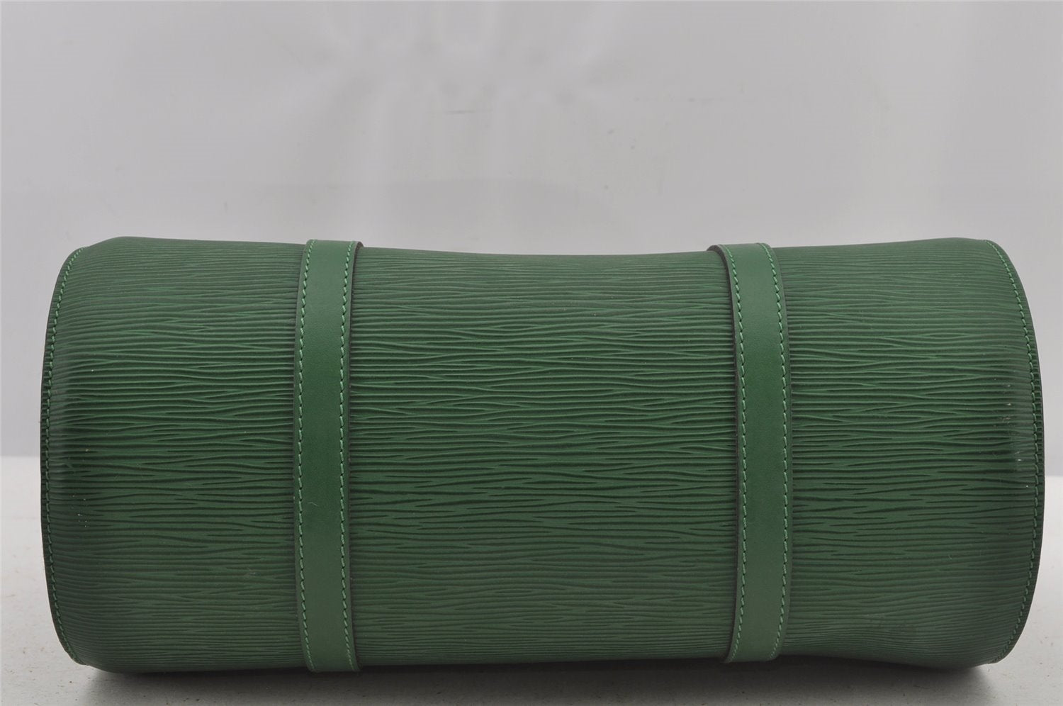 Authentic Louis Vuitton Epi Soufflot Hand Bag Green M52224 LV 5944J