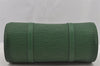 Authentic Louis Vuitton Epi Soufflot Hand Bag Green M52224 LV 5944J