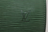 Authentic Louis Vuitton Epi Soufflot Hand Bag Green M52224 LV 5944J
