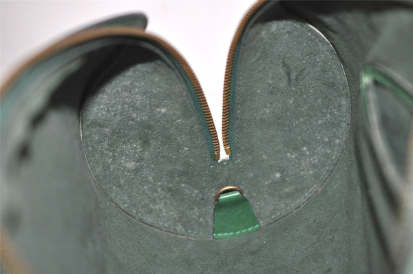 Authentic Louis Vuitton Epi Soufflot Hand Bag Green M52224 LV 5944J